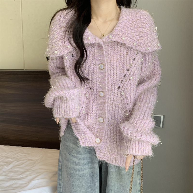 France style doll collar tops chanelstyle coat