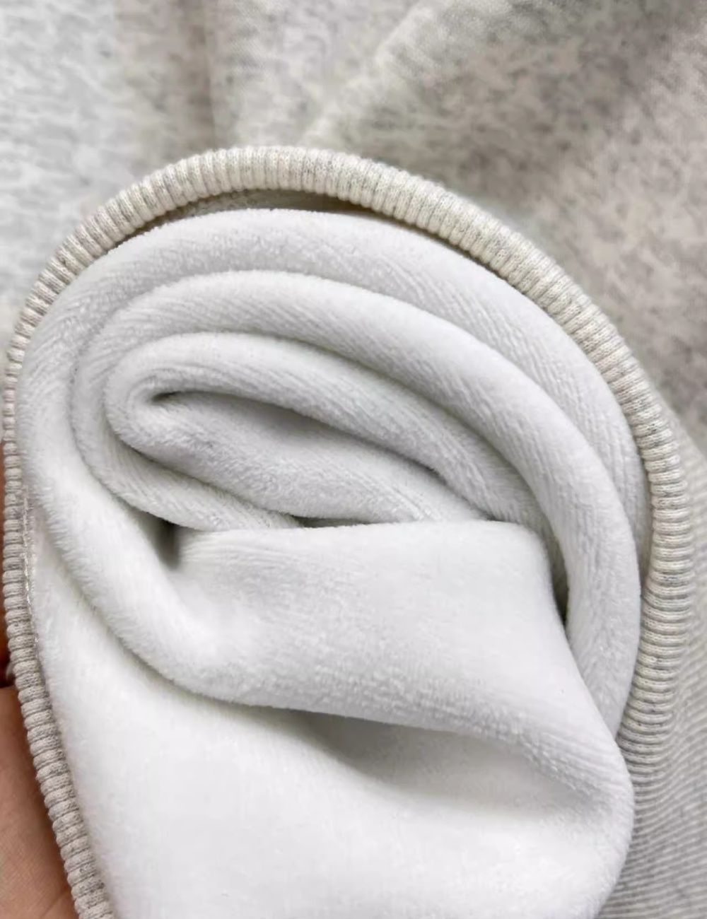 Milk silk complex plus velvet printing hooded hoodie for women