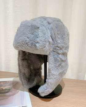 Korean style earmuffs thermal thick winter hat for men