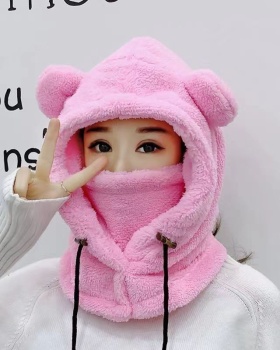 Windproof scarf autumn and winter hat winter panda scarves