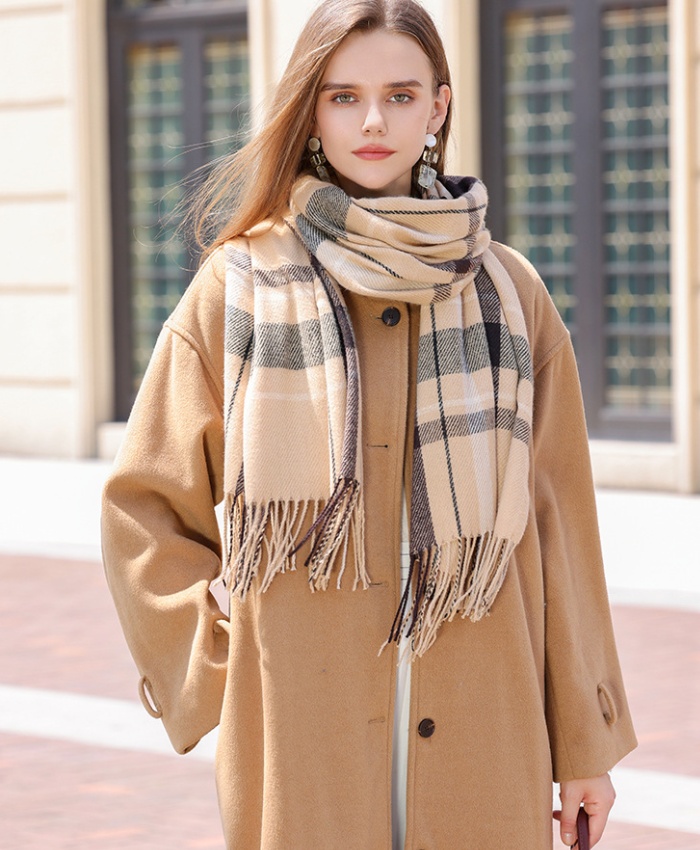Thermal winter scarves all-match scarf shawl for women