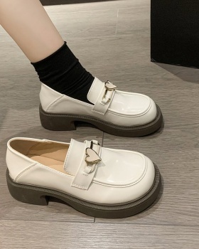 British style shoes autumn leather shoes for women