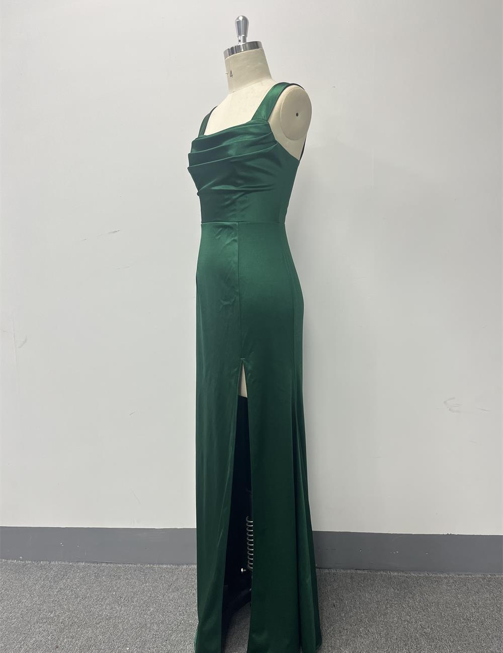 Mermaid sling dress back zipper elegant formal dress