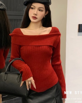 France style autumn and winter bottoming sweater