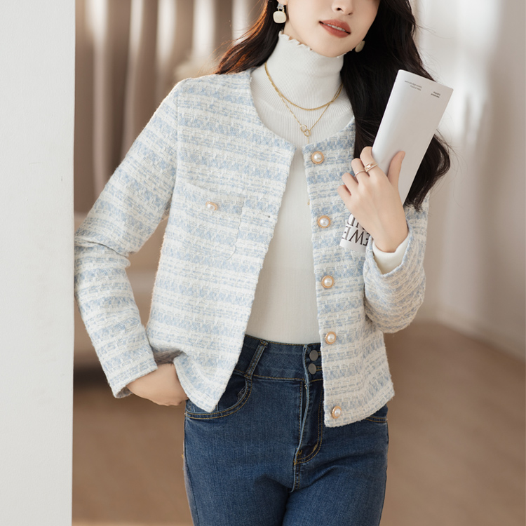 Was white tops long sleeve jacket for women