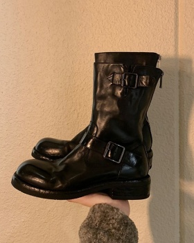 Cingulate thick martin boots heighten short boots