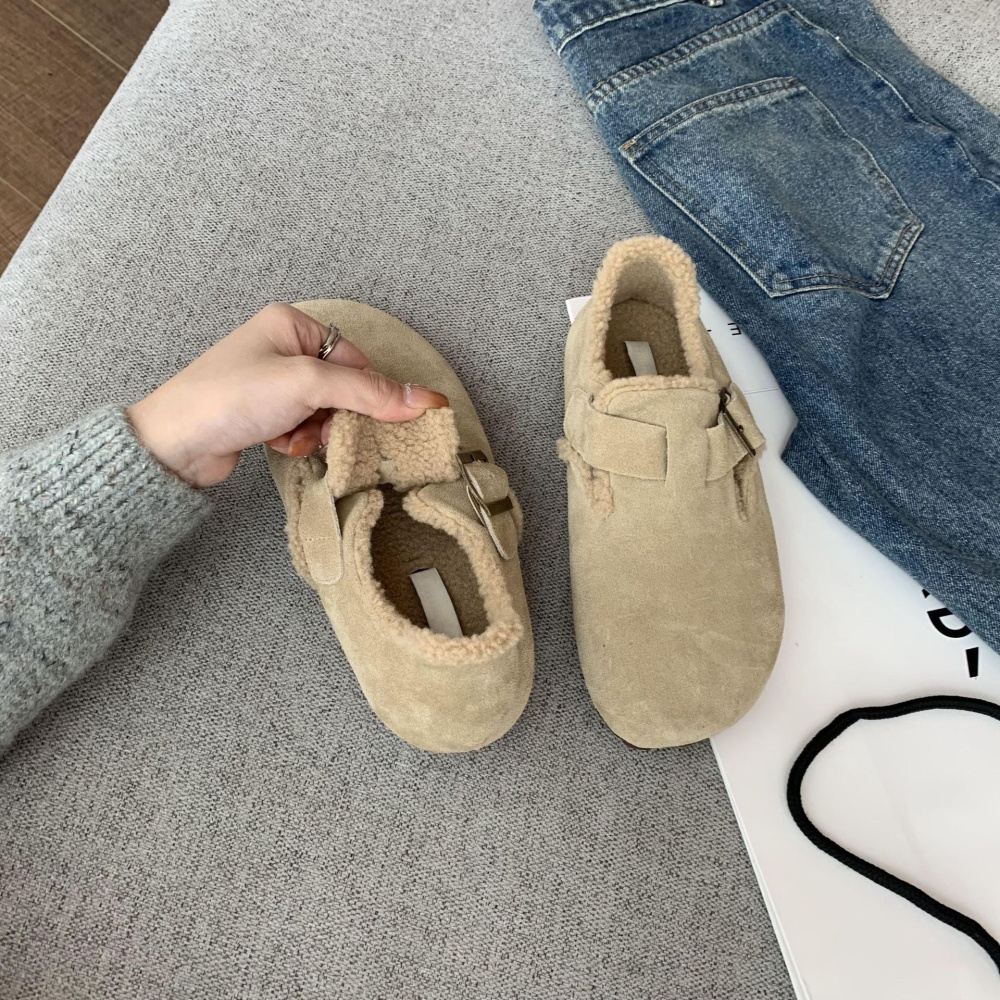 Fashion thick slippers cozy shoes for women
