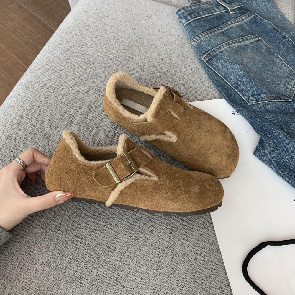 Fashion thick slippers cozy shoes for women
