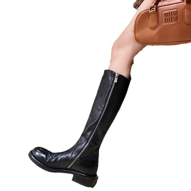 Winter boots long tube martin boots for women