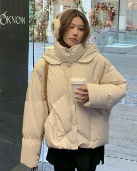 Fashion short cotton coat loose coat for women