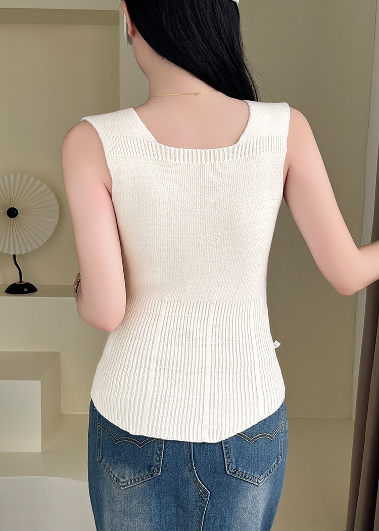 Bottoming thermal tops knitted slim underwear