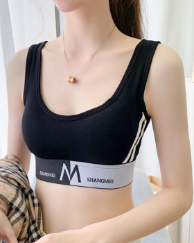 Yoga wrapped chest underwear sports vest for women