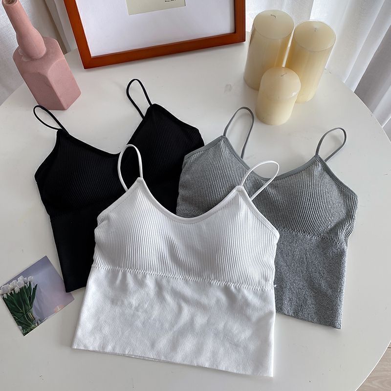 With chest pad underwear wrapped chest primer vest