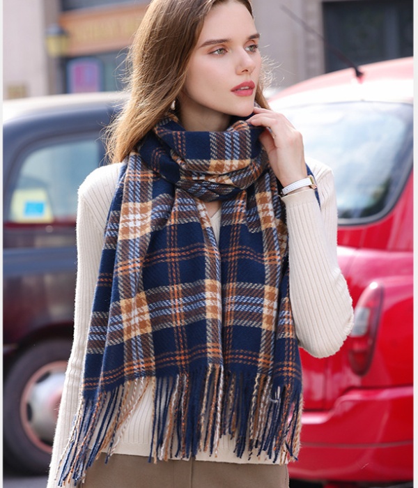 Student shawl imitation of cashmere scarves for women