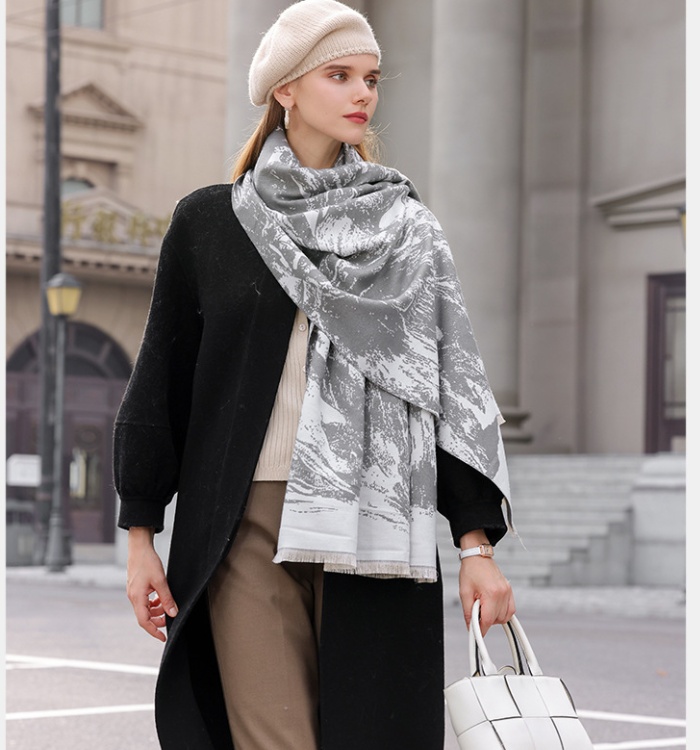 All-match thermal shawl winter scarves for women
