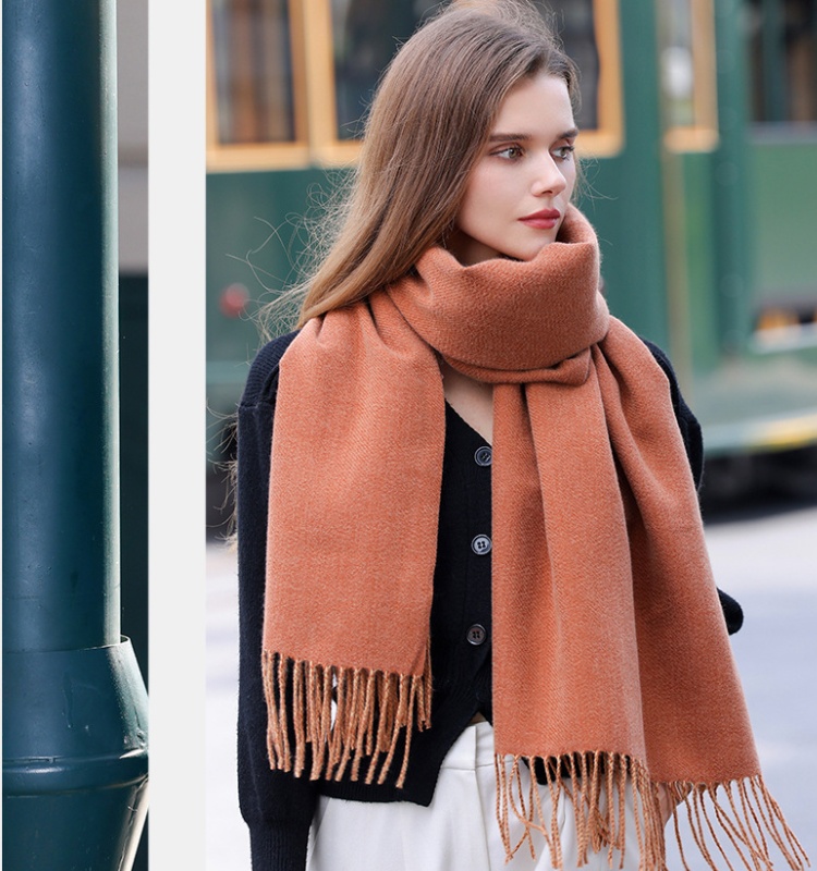 Fashion tassels imitation of cashmere scarves for women