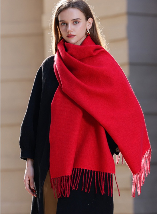 Thermal imitation of cashmere scarves for women