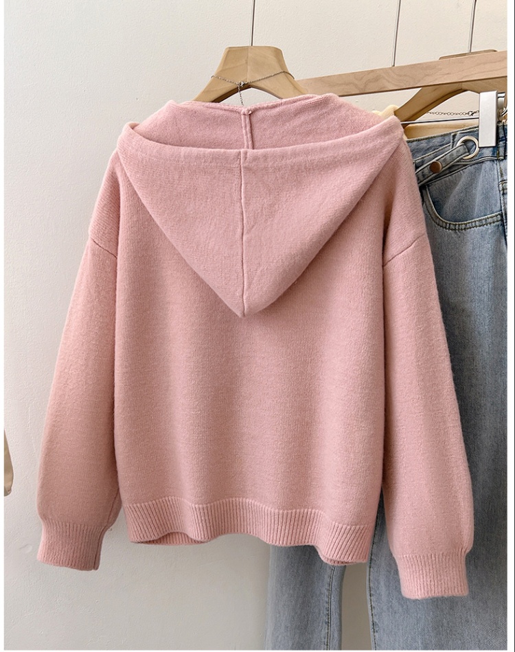 Autumn and winter cardigan cashmere sweater for women