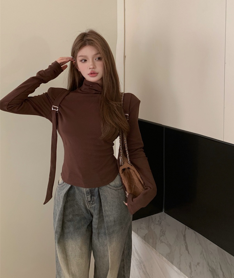 Autumn and winter bottoming shirt for women