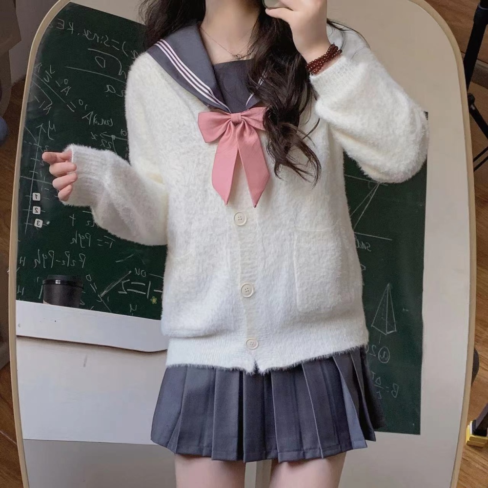 College style sweater uniform a set for women