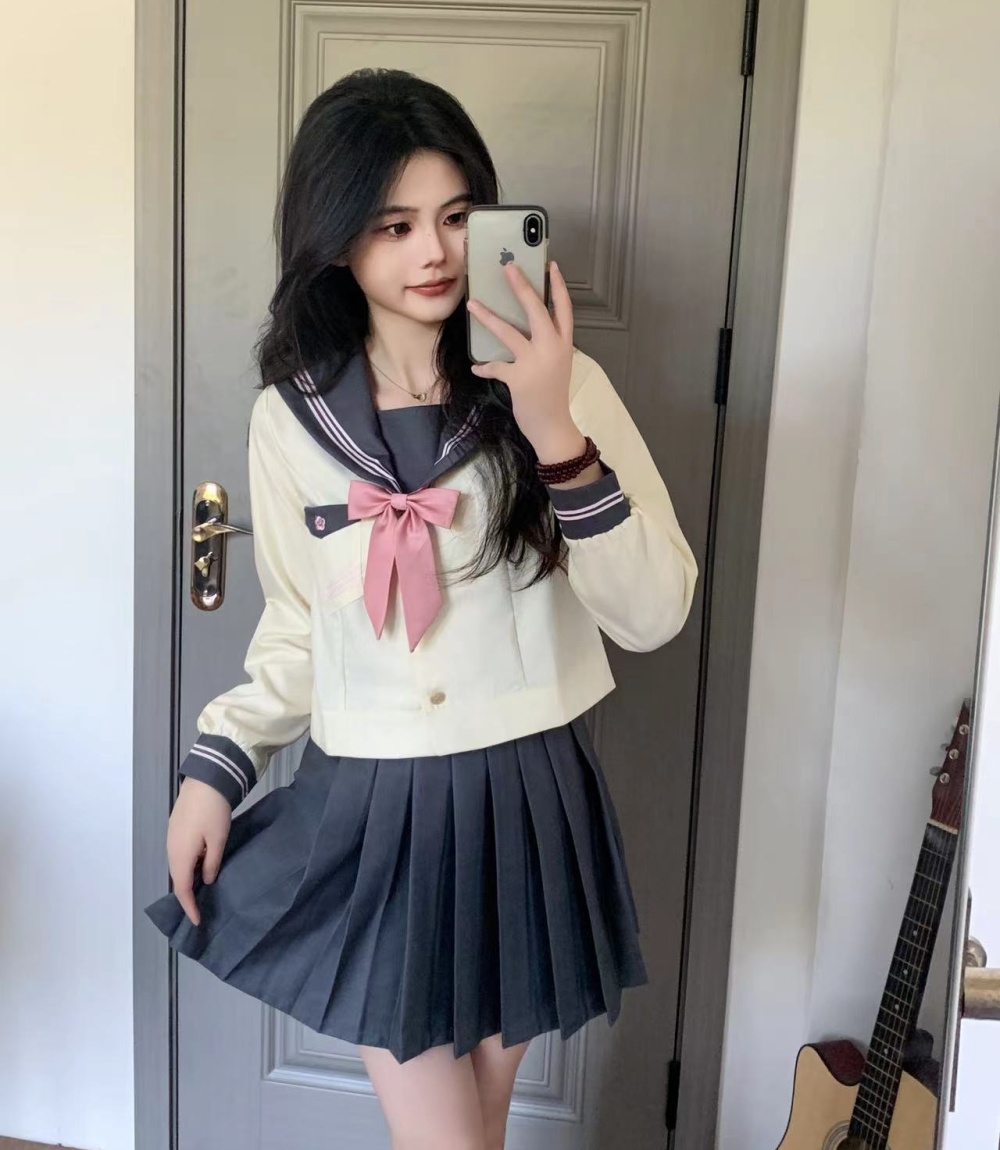 College style sweater uniform a set for women