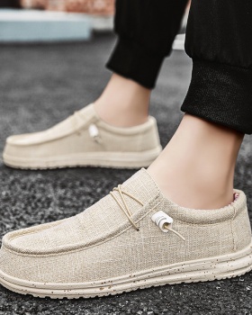 Casual lazy shoes Korean style cloth shoes for men