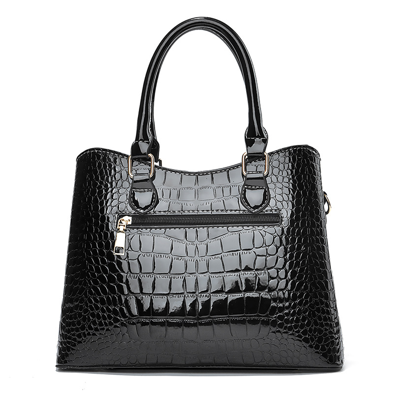 Crocodile handbag temperament messenger bag for women