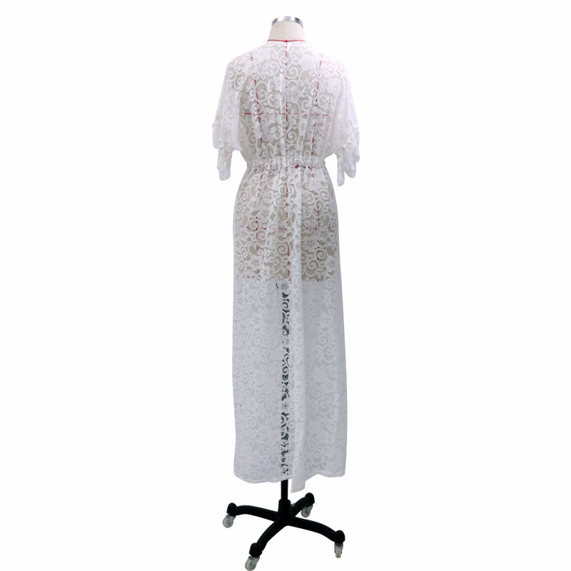 Perspective dress autumn and winter long dress for women