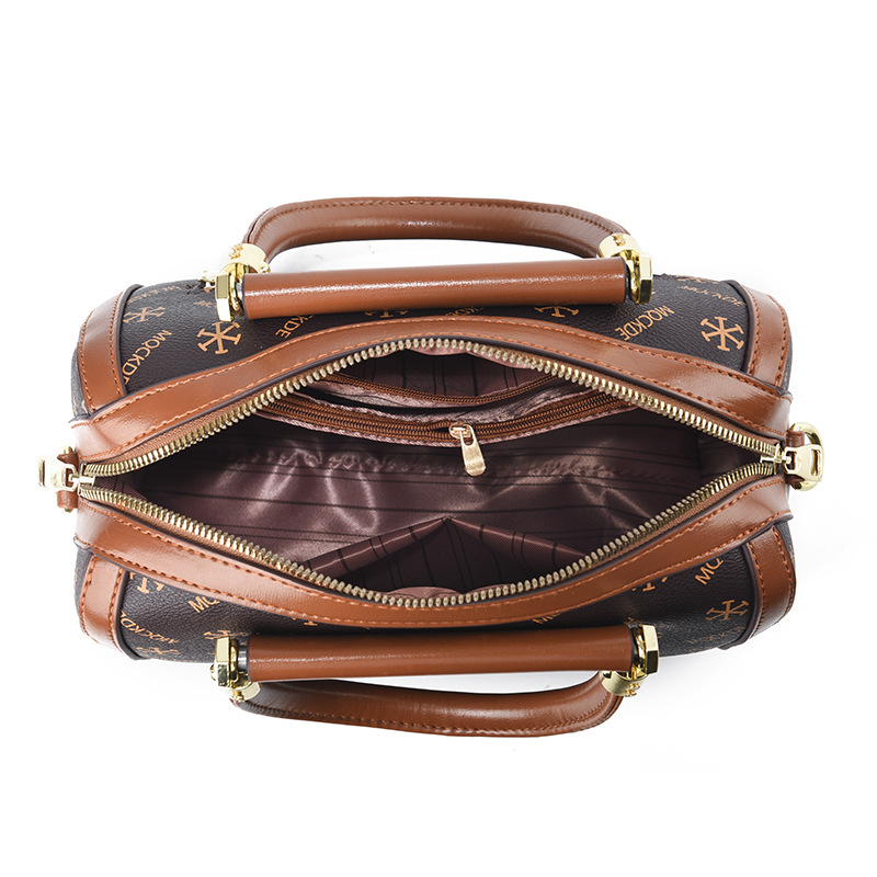 All-match shoulder handbag buff autumn pillow bag