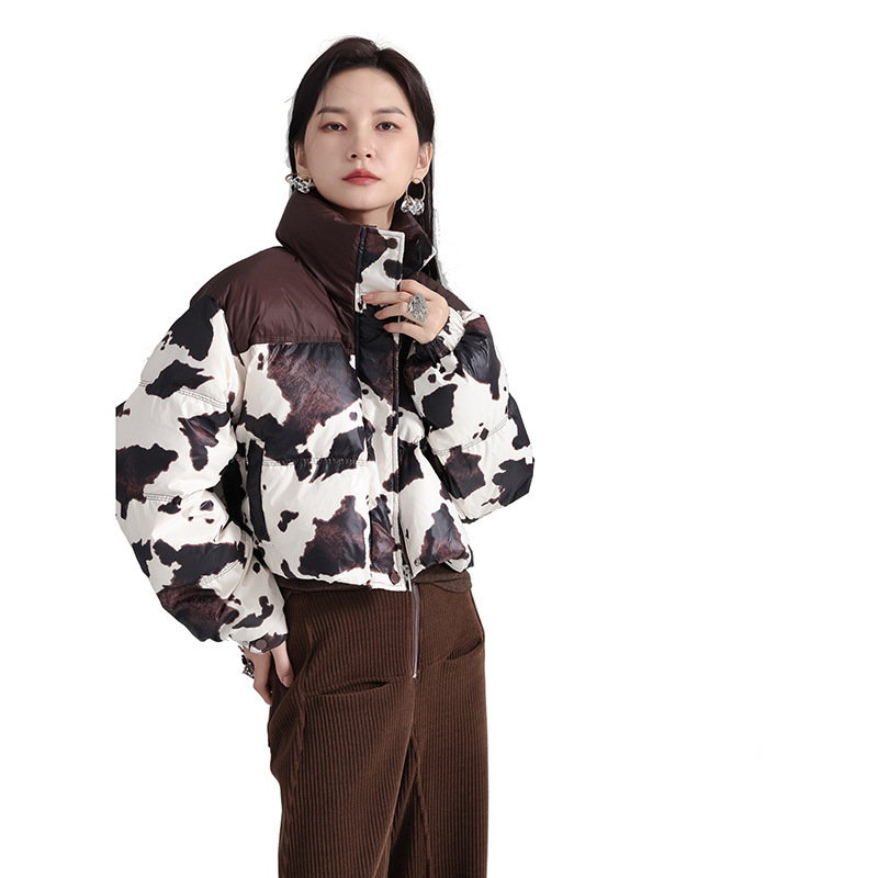 Winter short down coat loose small fellow coat for women