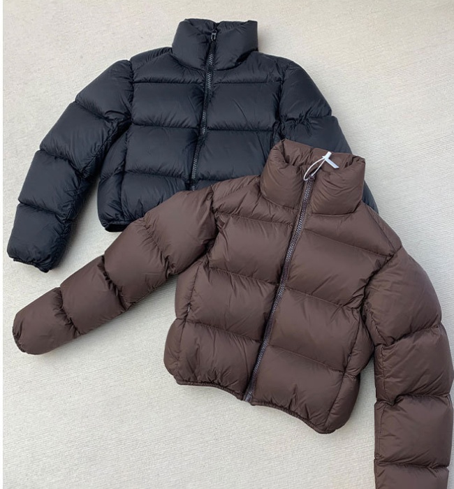 Thick winter coat down short bread clothing for women