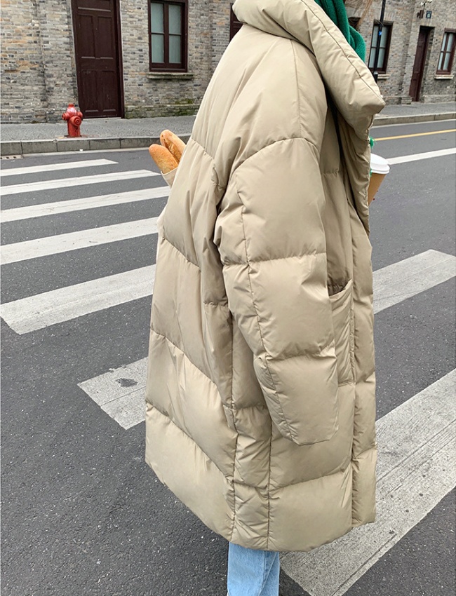 Large yard coat loose cotton coat for women