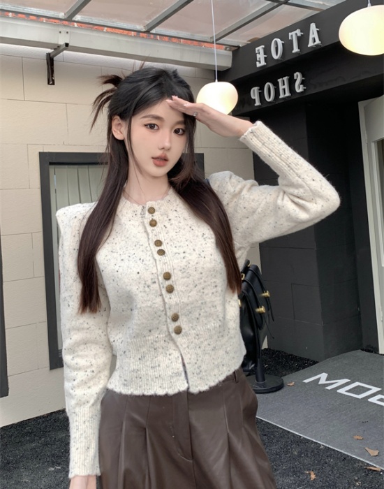 Western style knitted coat autumn and winter sweater