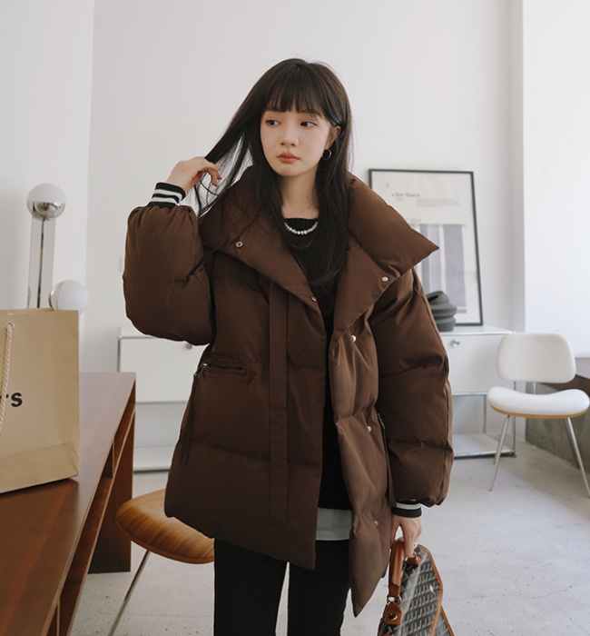 Small fellow short coat Korean style down coat for women
