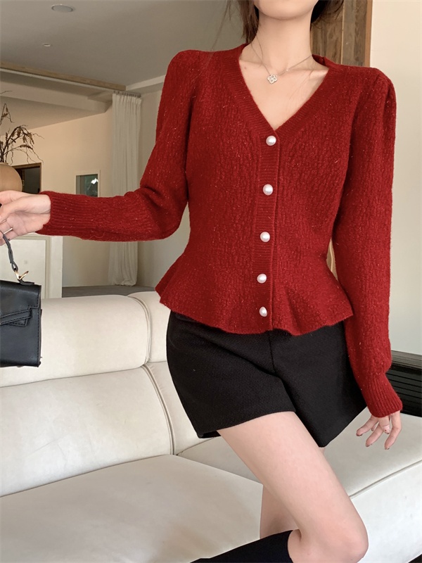 Autumn and winter bottoming shirt knitted sweater