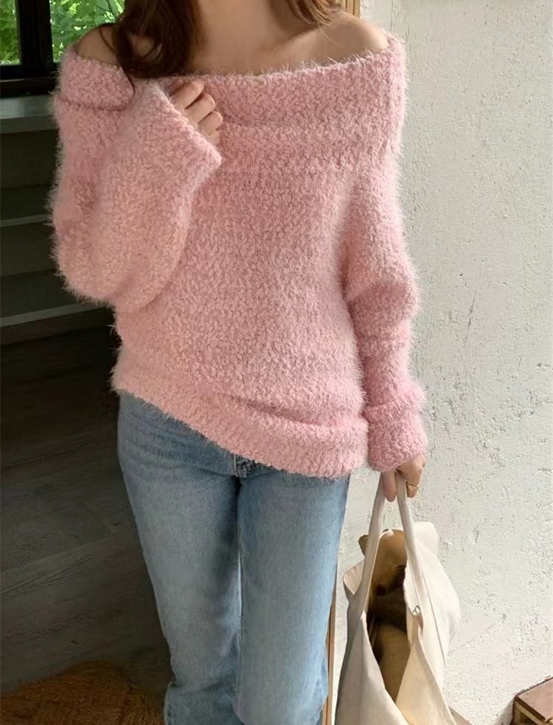 Autumn and winter tops sexy sweater for women