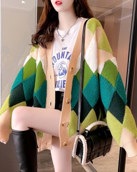 Korean style cardigan knitted sweater for women