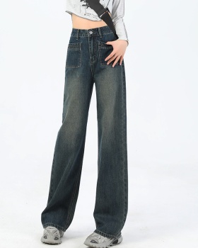 Autumn and winter drape jeans slim soft pants for women