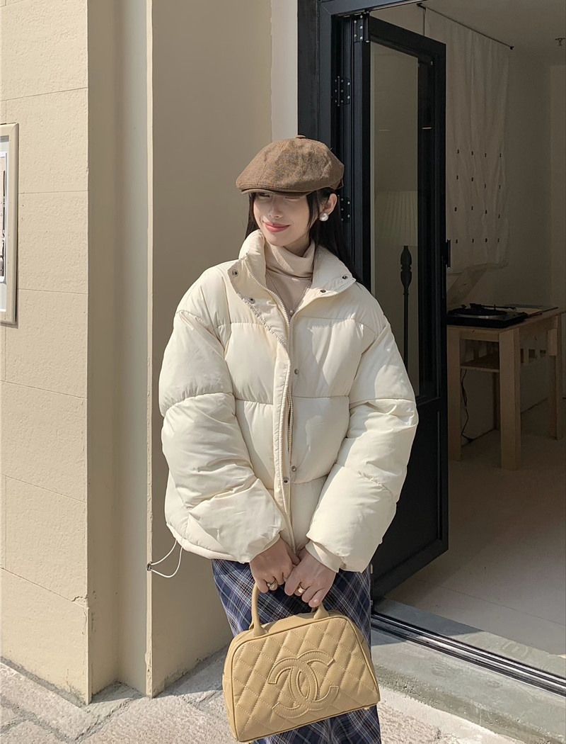 Winter all-match bread clothing slim coat for women