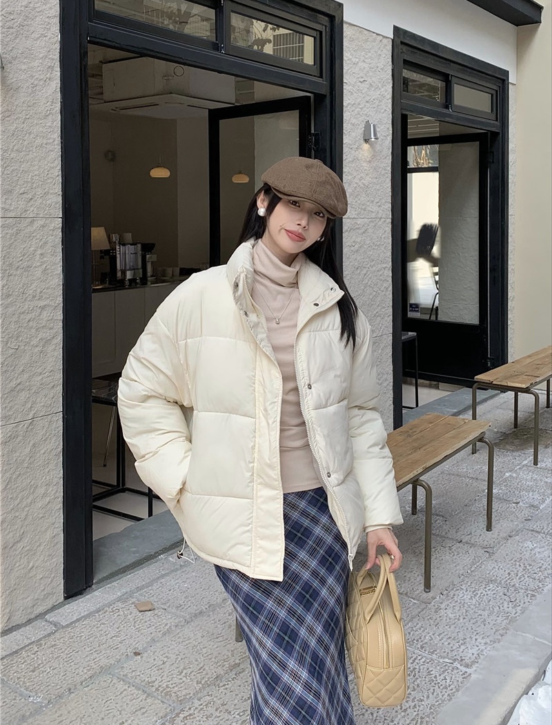 Winter all-match bread clothing slim coat for women