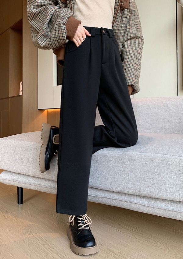 Autumn and winter wide leg pants business suit for women