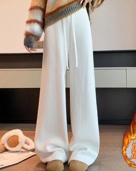 Mopping wide leg pants autumn and winter pants for women