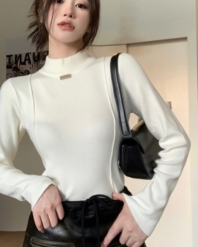 Slim autumn and winter bottoming sweater for women
