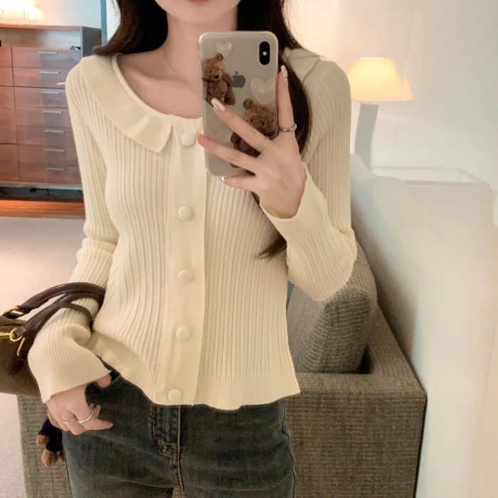 Unique Western style bottoming shirt college style sweet tops