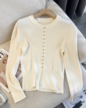 Long sleeve sweater autumn and winter tops for women