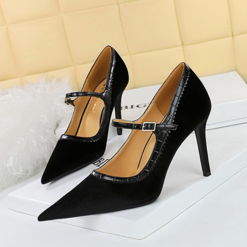High-heeled shoes European style high-heeled shoes for women