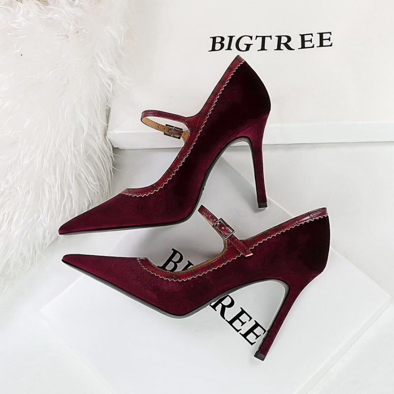 High-heeled shoes European style high-heeled shoes for women