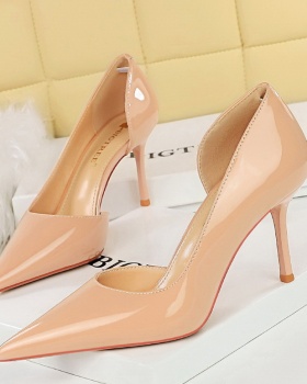 Simple shoes European style high-heeled shoes for women