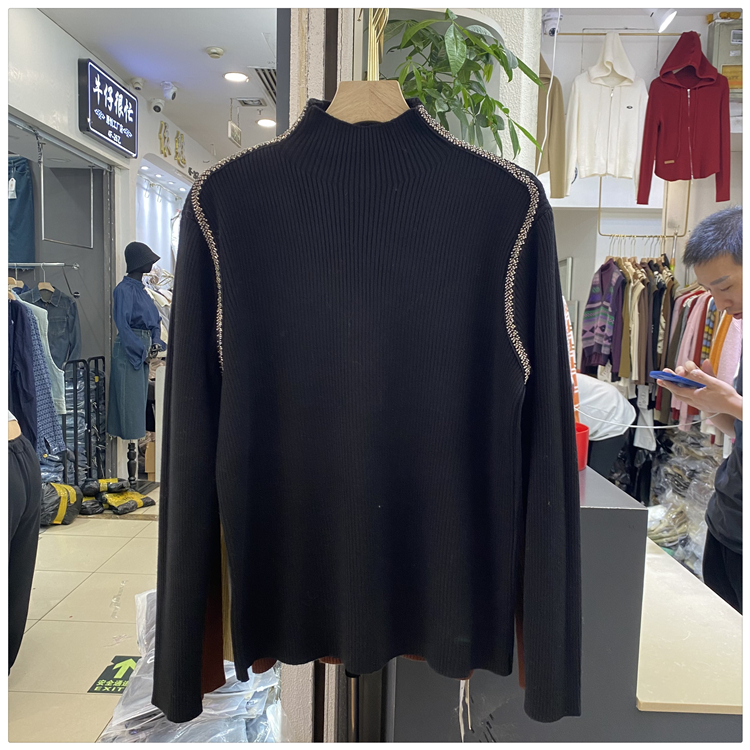 Edge bottoming shirt autumn and winter sweater for women