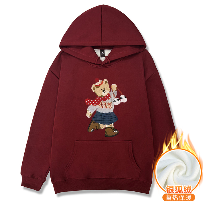 Autumn and winter hooded hoodie for women